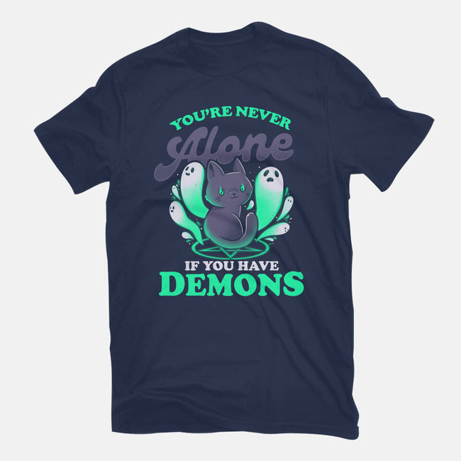 Me And My Demons-womens basic tee-eduely