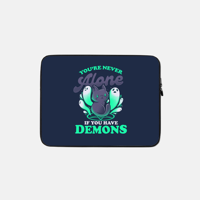 Me And My Demons-none zippered laptop sleeve-eduely