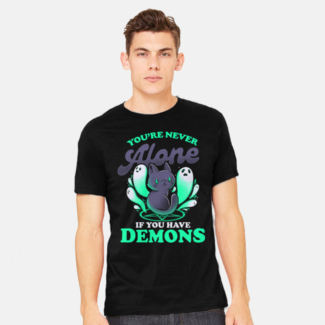 Me And My Demons-mens heavyweight tee-eduely