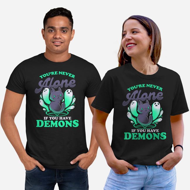 Me And My Demons-unisex basic tee-eduely