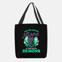 Me And My Demons-none basic tote-eduely