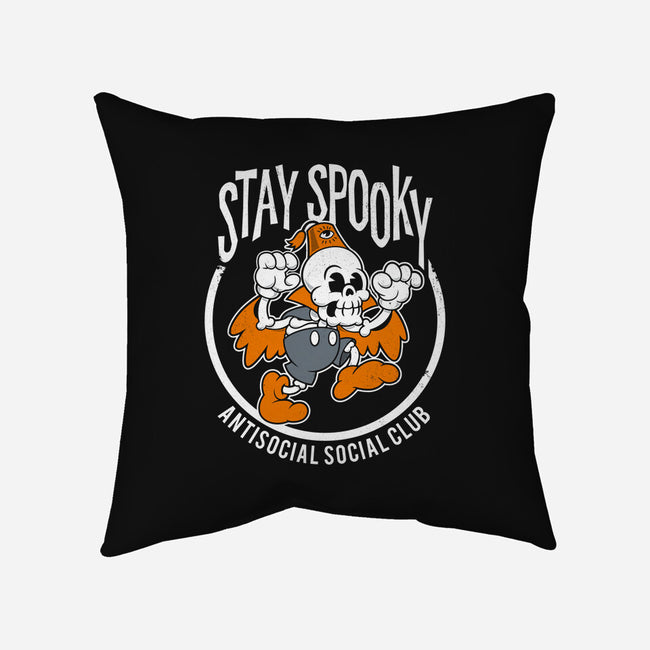 Spooky Club-none removable cover w insert throw pillow-Nemons