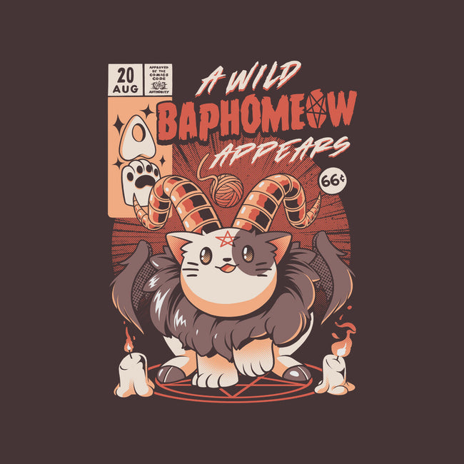 Baphomeow-none matte poster-ilustrata