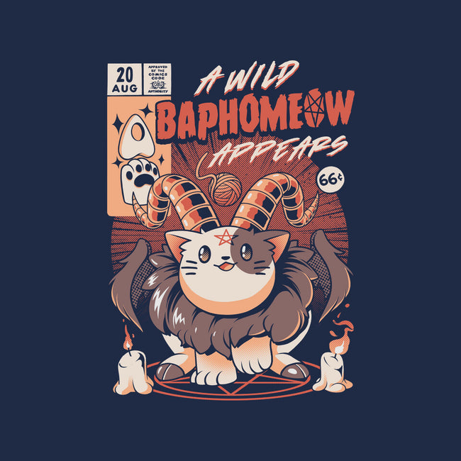 Baphomeow-none removable cover w insert throw pillow-ilustrata