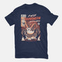 Baphomeow-womens fitted tee-ilustrata
