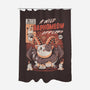 Baphomeow-none polyester shower curtain-ilustrata