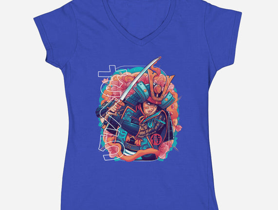 Sakura Floral Samurai