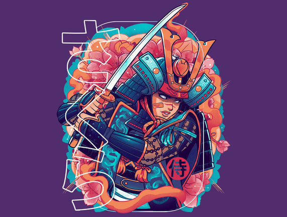 Sakura Floral Samurai