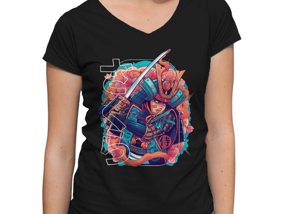 Sakura Floral Samurai