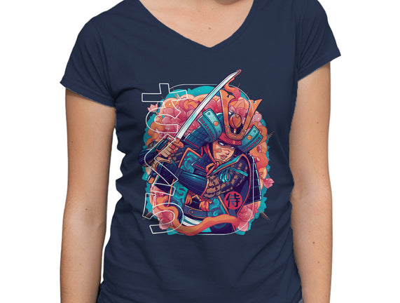Sakura Floral Samurai