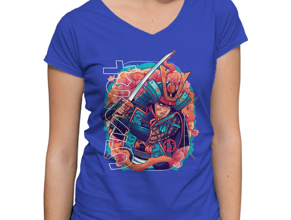 Sakura Floral Samurai