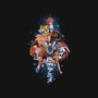 First Anime Heroes-none removable cover w insert throw pillow-Skullpy