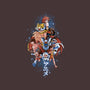First Anime Heroes-none removable cover w insert throw pillow-Skullpy