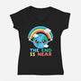 End Is Near-womens v-neck tee-NemiMakeit