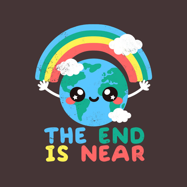 End Is Near-none polyester shower curtain-NemiMakeit