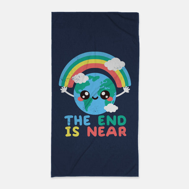 End Is Near-none beach towel-NemiMakeit