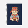 Geisha Neko Ramen-none dot grid notebook-vp021