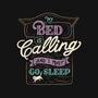 My Bed Is Calling-none removable cover w insert throw pillow-tobefonseca
