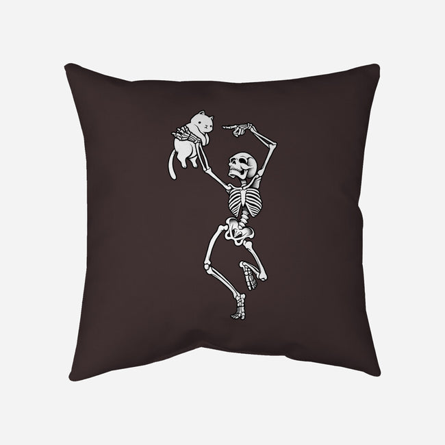 Deadly Dance-none removable cover w insert throw pillow-tobefonseca