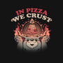 Crust In Pizza-none stretched canvas-eduely