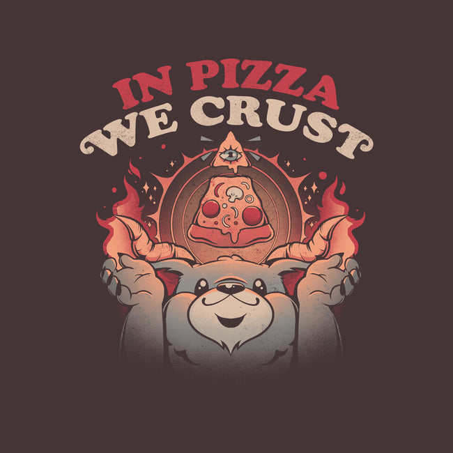Crust In Pizza-dog bandana pet collar-eduely