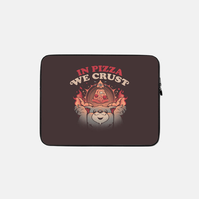 Crust In Pizza-none zippered laptop sleeve-eduely