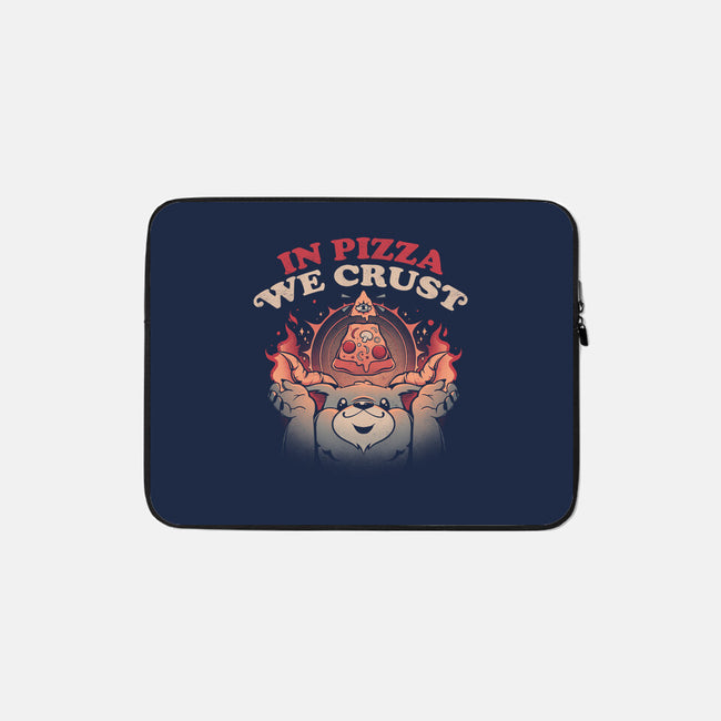 Crust In Pizza-none zippered laptop sleeve-eduely