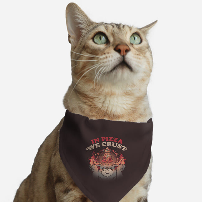 Crust In Pizza-cat adjustable pet collar-eduely