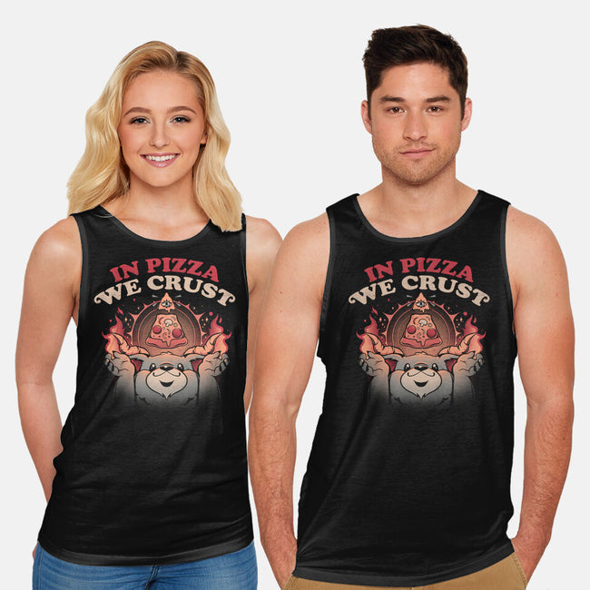 Crust In Pizza-unisex basic tank-eduely