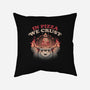 Crust In Pizza-none removable cover w insert throw pillow-eduely