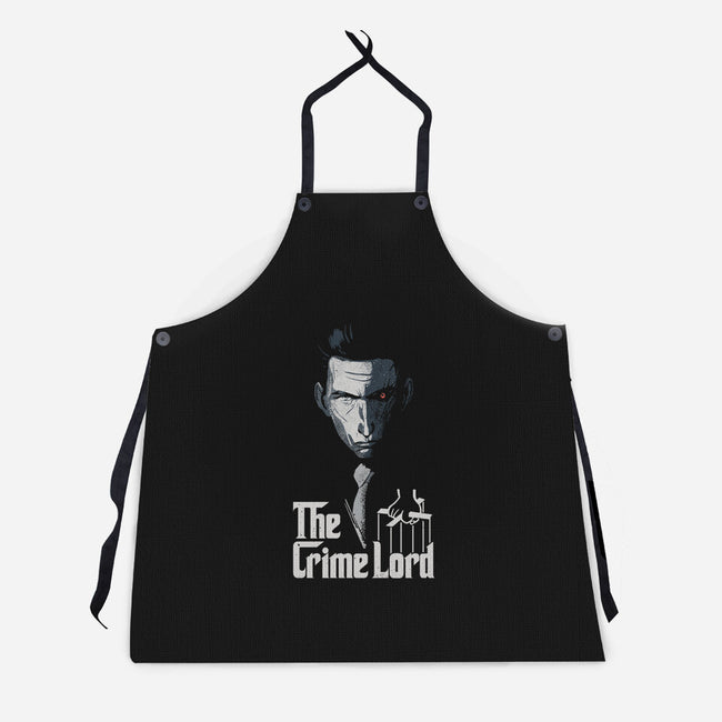 The Crime Lord-unisex kitchen apron-teesgeex
