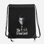 The Crime Lord-none drawstring bag-teesgeex
