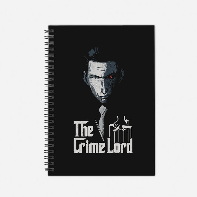The Crime Lord-none dot grid notebook-teesgeex