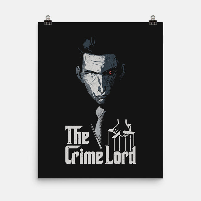 The Crime Lord-none matte poster-teesgeex