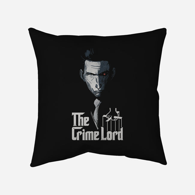 The Crime Lord-none removable cover w insert throw pillow-teesgeex