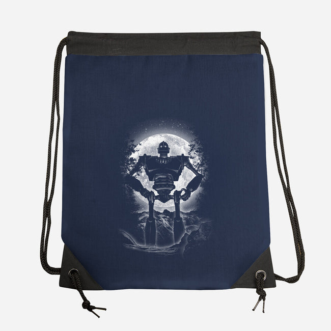 Moonlight Giant-none drawstring bag-fanfreak1