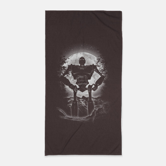 Moonlight Giant-none beach towel-fanfreak1