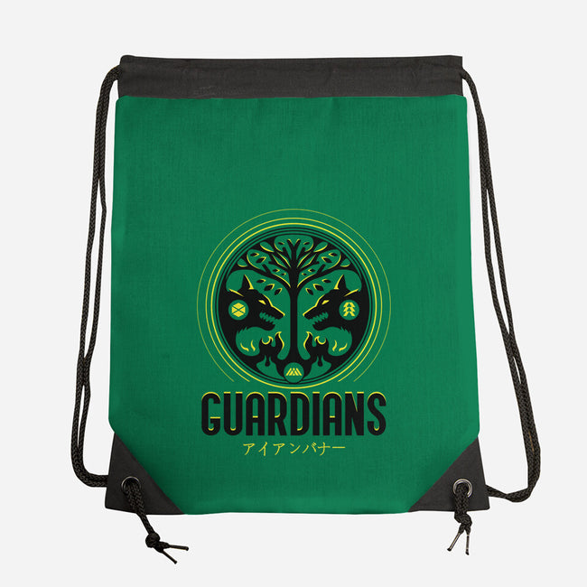 Iron Banner-none drawstring bag-Logozaste