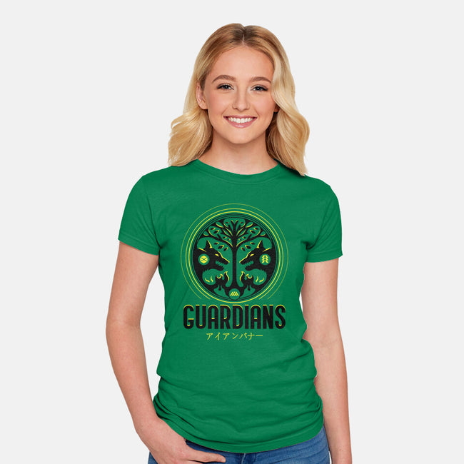 Iron Banner-womens fitted tee-Logozaste
