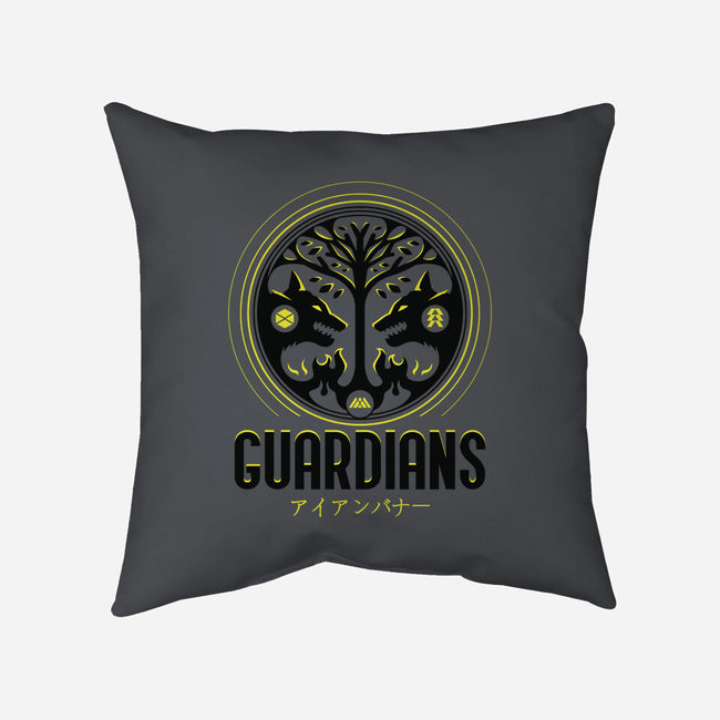 Iron Banner-none removable cover w insert throw pillow-Logozaste
