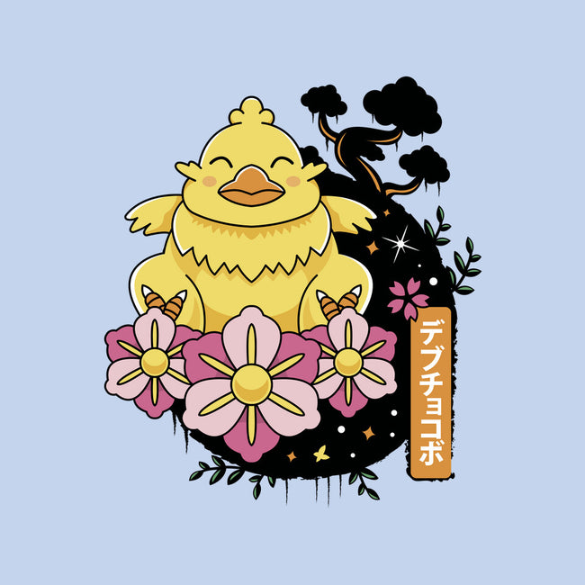 Fat Chocobo-none removable cover throw pillow-Logozaste