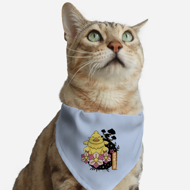 Fat Chocobo-cat adjustable pet collar-Logozaste