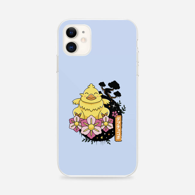 Fat Chocobo-iphone snap phone case-Logozaste