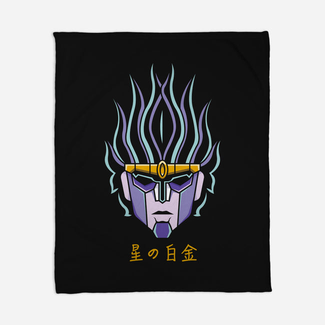 Star Platinum Stand-none fleece blanket-Logozaste