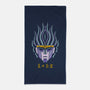 Star Platinum Stand-none beach towel-Logozaste