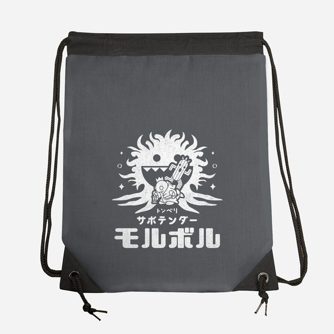 Fantasy Top Enemies-none drawstring bag-Logozaste