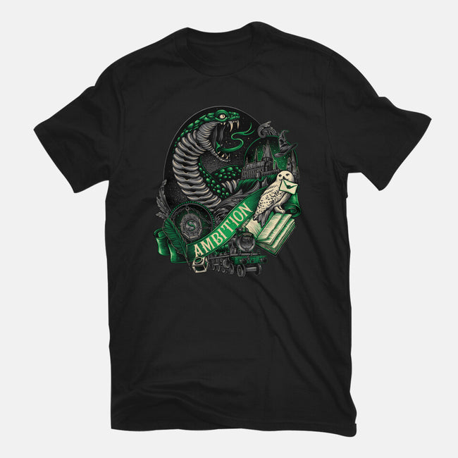The House Of Ambition-womens fitted tee-glitchygorilla