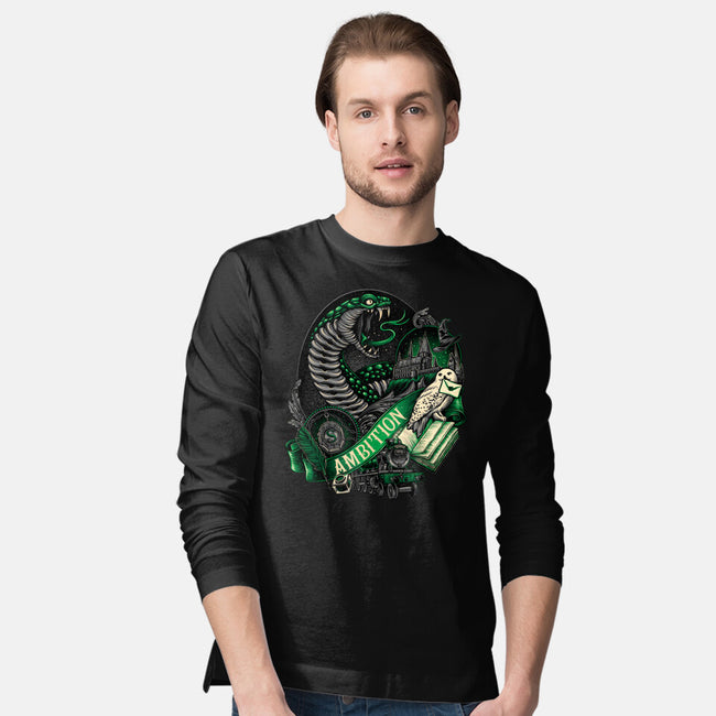 The House Of Ambition-mens long sleeved tee-glitchygorilla