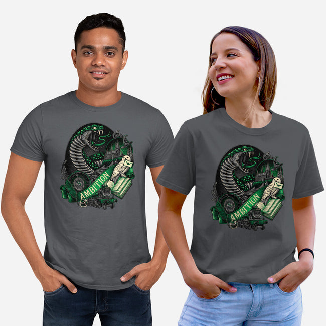 The House Of Ambition-unisex basic tee-glitchygorilla