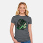 The House Of Ambition-womens fitted tee-glitchygorilla